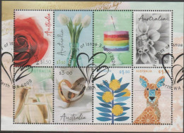 AUSTRALIA - USED 2024 $13.50 Special Occasions Souvenir Sheet - Gebraucht