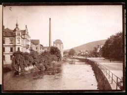 Fotografie Brück & Sohn Meissen, Ansicht Olbernhau / Erzg., Partie An Der Inneren Grünthaler Strasse  - Plaatsen