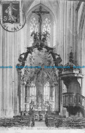 R152976 Rouen. Eglise Saint Maclou Grande Nef. C. V. 1908 - Monde