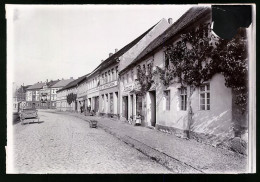 Fotografie Brück & Sohn Meissen, Ansicht Liebenwerda, Partie In Der Hainsche Strasse Mit Geschäften, 1904  - Lieux