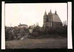 Fotografie Brück & Sohn Meissen, Ansicht Geithain I. Sa., Blick Nach Der Kirche Und Zur Stadt  - Plaatsen