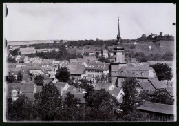 Fotografie Brück & Sohn Meissen, Ansicht Bad Sulza, Blick über Die Stadt Mit Der Kirche  - Plaatsen