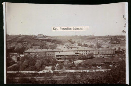 Fotografie Brück & Sohn Meissen, Ansicht Meissen I. Sa., Blick Auf Die Königliche Porzellan-Manufaktur, 1905  - Lugares