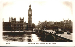 70985647 London Westminster Bridge Shewing Big Ben  - Sonstige & Ohne Zuordnung