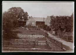 Fotografie Brück & Sohn Meissen, Ansicht Seeligstadt, Blick Auf Einen Gutshof Im Ort  - Lieux