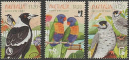 AUSTRALIA - USED 2023 $3.60 Aussie Bird Count Set Of Three - Used Stamps