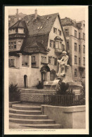 AK Stuttgart, Alexanderbrunnen V. D. Stocker  - Stuttgart