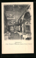 AK München, Cafe Luitpold, Galleriesaal II., Bes. Richard Schwarz  - München