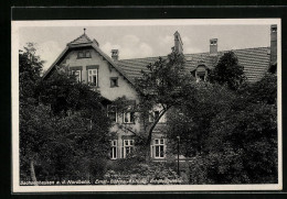 AK Sachsenhausen A.d. Nordbahn, Ernst-Böhme-Stiftung, Erholungsheim  - Autres & Non Classés