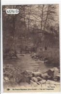 SAINT-PAUL-D EYJEAUX- VUE SUR L ANGUIENNE - Otros & Sin Clasificación