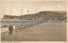 R153637 Shaldon Bridge. Teignmouth. Salmon. No 12010. 1948 - Monde