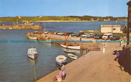 R153640 Padstow Harbour And View To Rock. Camel Estuary. Overland Views - World