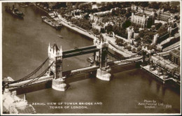 70985541 London Tower Bridge Fliegeraufnahme  - Other & Unclassified