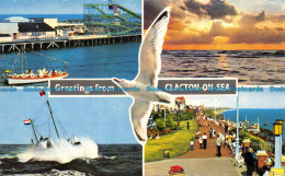 R153646 Greetings From Clacton On Sea. Multi View. D. Constance. 1967 - Monde