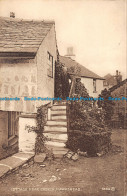 R152301 Cottage Near Church. Hawkshead. Valentine. Sepiatype. 1927 - World