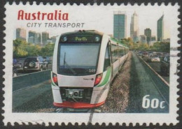AUSTRALIA - USED 2012 60c Inner City Transport - Perth Western Australia - Train - Used Stamps