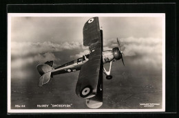 AK Fairey Swordfish, Britischer Doppeldecker-Zweisitzer  - 1939-1945: 2. Weltkrieg