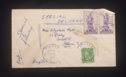C) 1937. UNITED STATES. INTERNAL MAIL. MULTIPLE STAMPS. 2ND CHOICE - Other & Unclassified