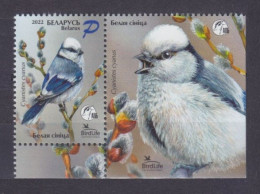 2022 Belarus 1441+Tab Birds - Blue Tit - Hummingbirds