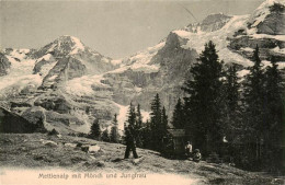 13960835 Mettlenalp_Napf_BE Mit Moench Und Jungfrau - Autres & Non Classés