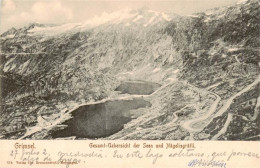 13960815 Grimsel_Pass Gesamtansicht Der Seen Und Naegelisgraetli - Autres & Non Classés