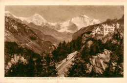 13960808 INTERLAKEN_BE Mit Heimwehfluh Eiger Moench Und Jungfrau - Sonstige & Ohne Zuordnung