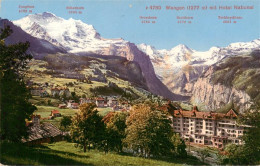 13960798 Wengen__BE Mit Hotel National - Other & Unclassified