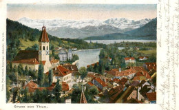 13960780 THUN_BE Schloss Mit Thunersee - Autres & Non Classés