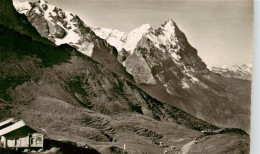 13960776 Grosse_Scheidegg_1962m_BE Mit Eiger Und Wetterhorn - Other & Unclassified