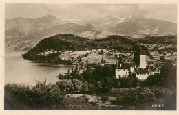 13960746 SPIEZ_Thunersee_BE Panorama Mit Schloss - Other & Unclassified