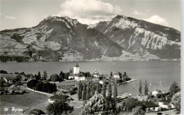 13960737 SPIEZ_Thunersee_BE Panorama Mit Schloss - Otros & Sin Clasificación