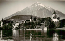 13960730 SPIEZ_Thunersee_BE Mit Schloss Und Niesen Feldpost - Otros & Sin Clasificación