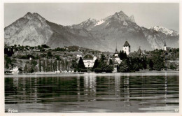 13960721 SPIEZ_Thunersee_BE Panorama Mit Schloss - Other & Unclassified