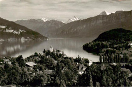 13960717 SPIEZ_Thunersee_BE Mit Wetterhorn Schreckhorn Eiger - Otros & Sin Clasificación