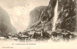 13960677 Lauterbrunnen_BE Mit Staubbach Wasserfall  - Sonstige & Ohne Zuordnung