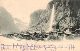 13960676 Lauterbrunnen_BE Mit Staubbach Wasserfall  - Autres & Non Classés