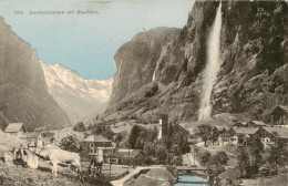 13960672 Lauterbrunnen_BE Mit Staubbach Wasserfall - Autres & Non Classés