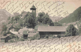 13960623 Chateau-d_Oex_VD Ansicht Mit Kirche - Sonstige & Ohne Zuordnung