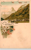 13934343 Zermatt_VS Panorama Alpen Litho - Autres & Non Classés