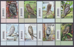 2023 Belarus 1534-1541+Tab Birds - Owls 24,00 € - Uilen