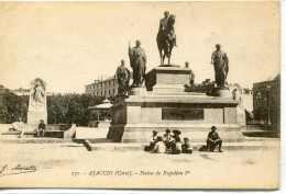 -2A-CORSE-  AJACCIO. -  . Statue. De.Napoleon. 1er. - Ajaccio