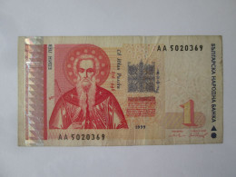 Bulgaria 1 Lev 1999 Banknote See Pictures - Bulgarie