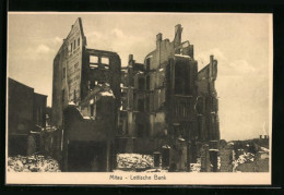 AK Mitau, Ruine Der Lettischen Bank  - Latvia