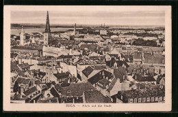 AK Riga, Blick Auf Die Stadt  - Lettland