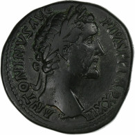 Antonin Le Pieux, Sesterce, 159-160, Rome, Bronze, TTB, RIC:1031 - Les Antonins (96 à 192)