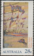 AUSTRALIA - USED 1990 28c Salmon Gums Booklet Stamp - Used Stamps