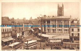 R154235 Derby. Market Square. Photochrom. No 85433 - World