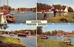 R153665 Horning Norfolk Broads. Multi View - World