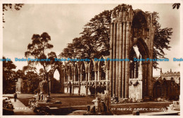 R154769 St. Marys Abbey. York. Valentine. RP - World