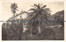 R154833 Old Postcard. House And Palms. Walter. 1929 - World